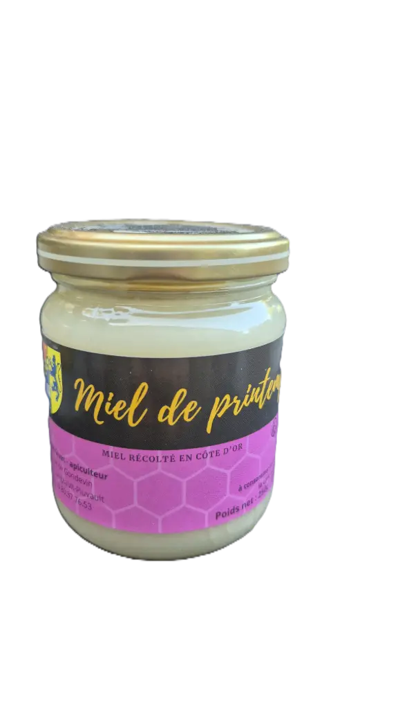 Miel de printemps crémeux 250g